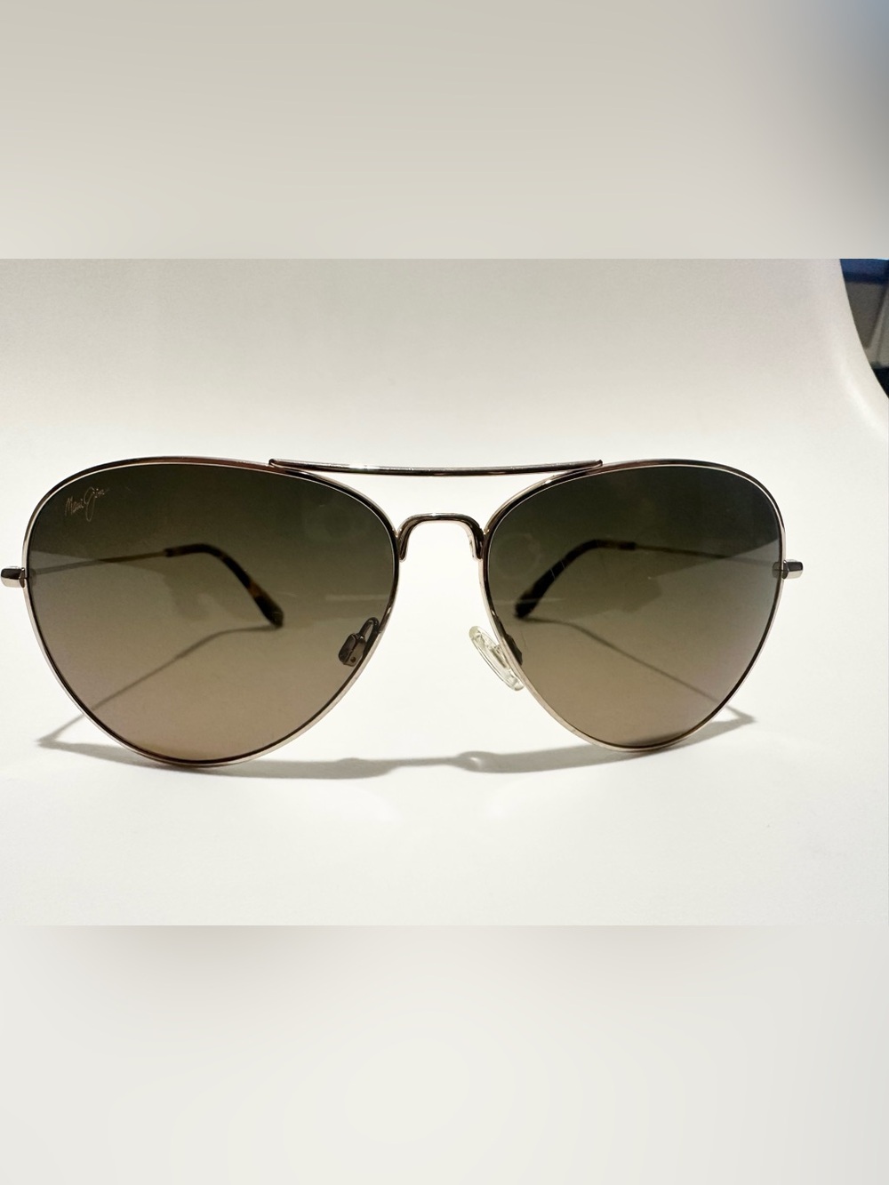 Maui Jim Mavericks MJ264-16 Polarized Aviator Sunglasses - Picture 5 of 10